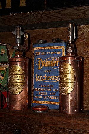 PAIR OF FIRE EXTINGUISHERS - click to enlarge